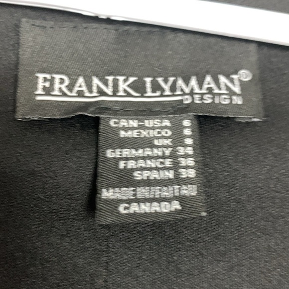 Frank Lyman Vintage Animal Print Faux Wrap Dress, Soft w Stretch - Picture 6 of 7